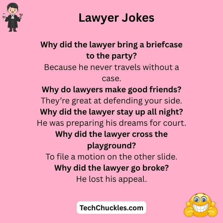 Lawyer Jokes For Lawyers