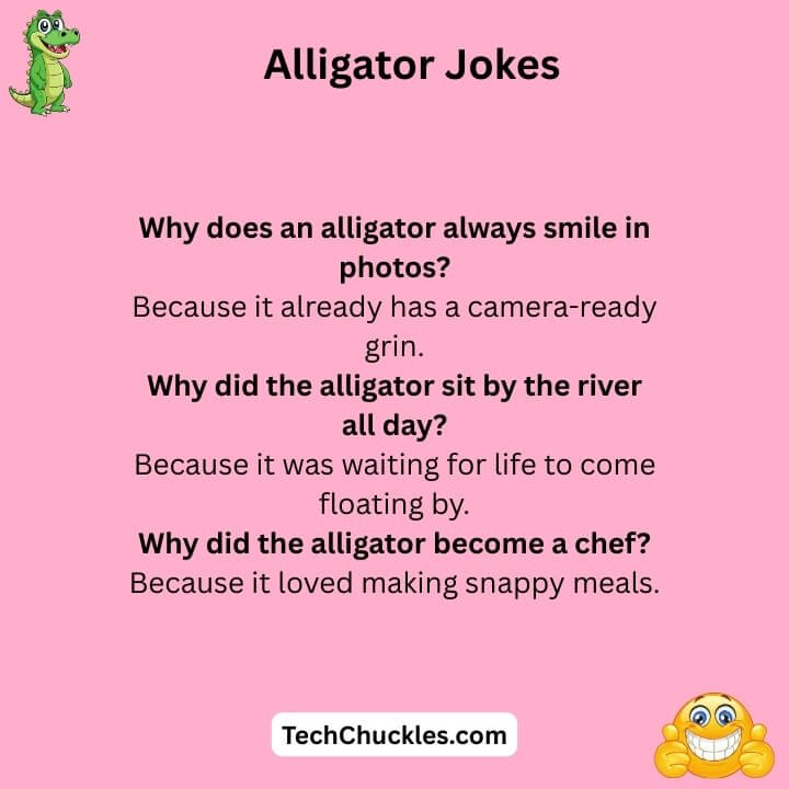 Alligator Jokes One Liners