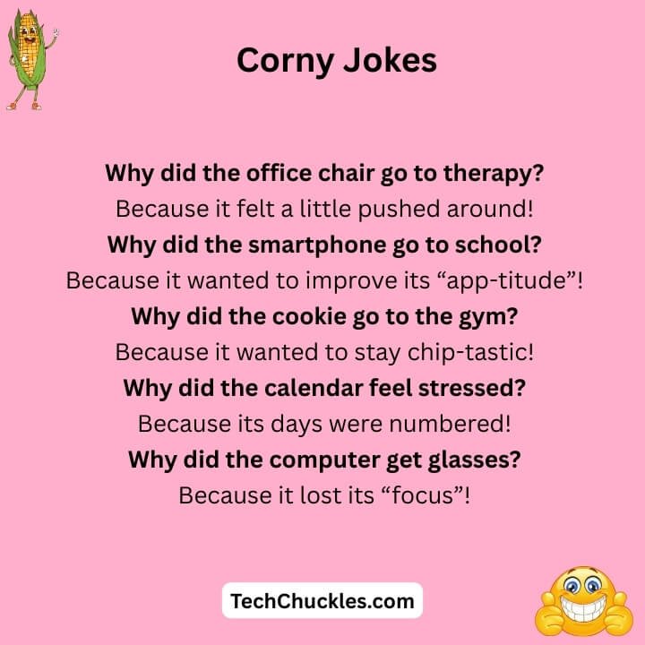 Corny Jokes For Adults