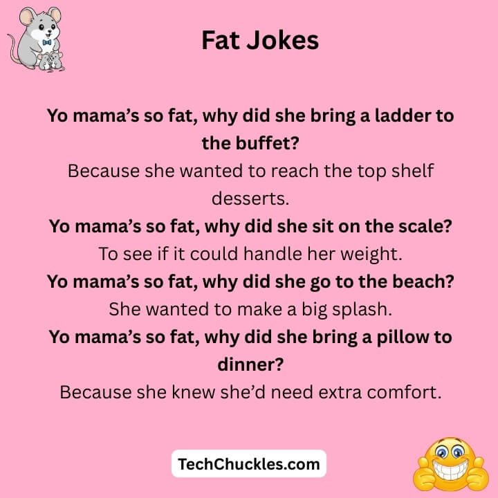 Yo Mama&rsquo;s So Fat Jokes