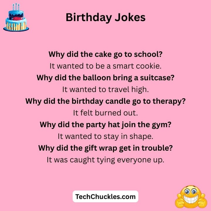 Funny Birthday Jokes